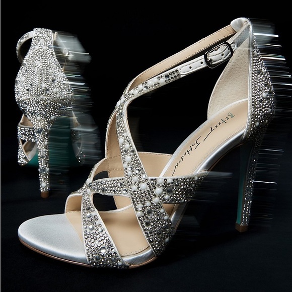 LAST PAIR! New BETSEY JOHNSON  stilettos  392tn - Picture 3 of 8